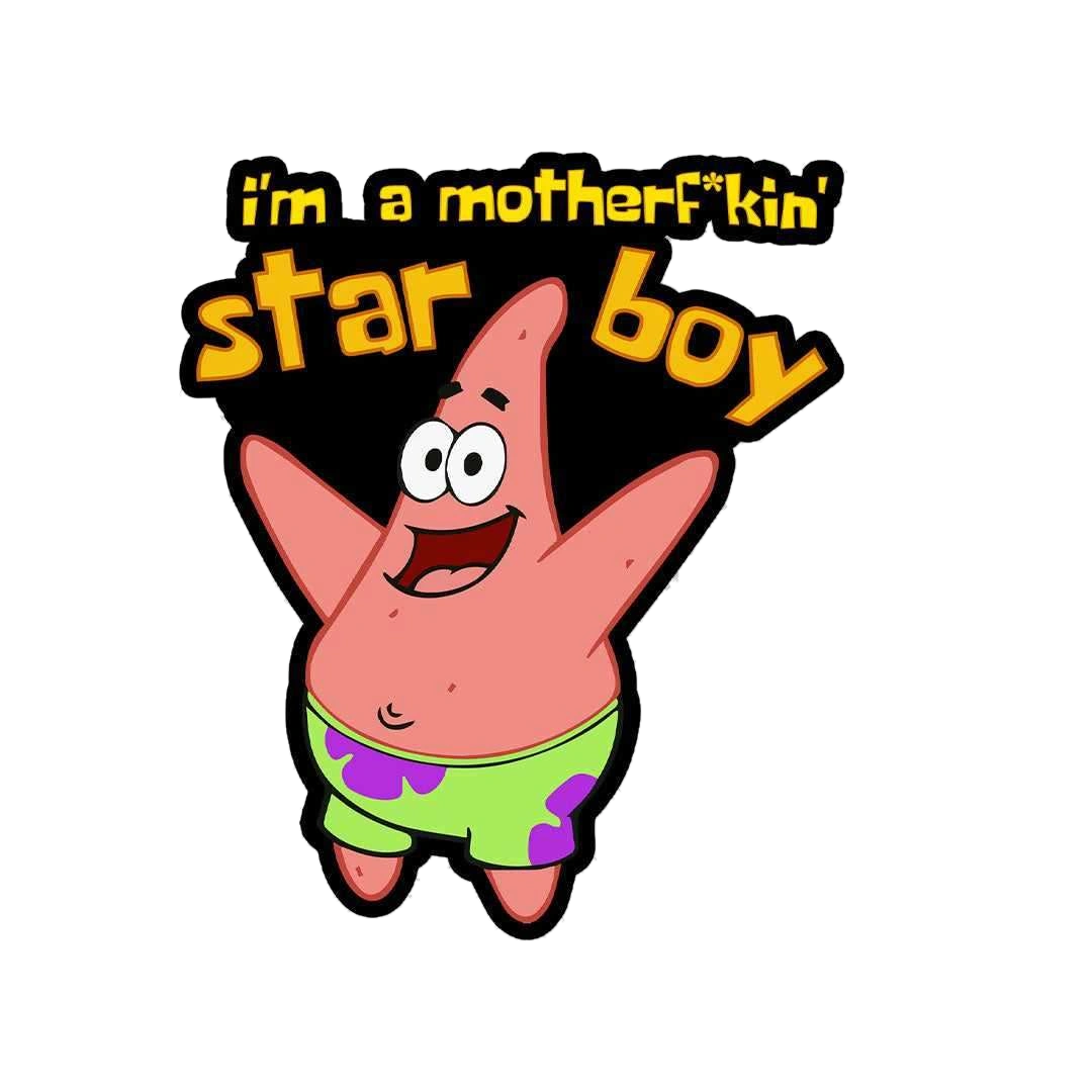STAR-BOY Sticker